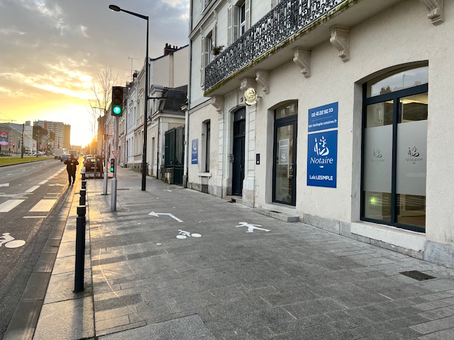 Notaire Etude boulevard Carnot ANGERS SARTROUVILLE vente achat donation divorce succession contrat PACS