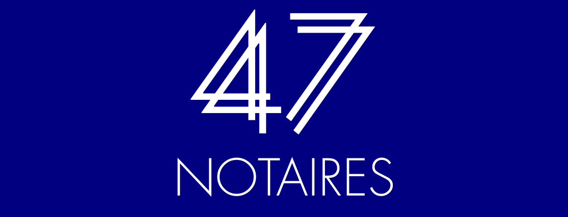 Bandeau 47 Notaires Poissy Bleu