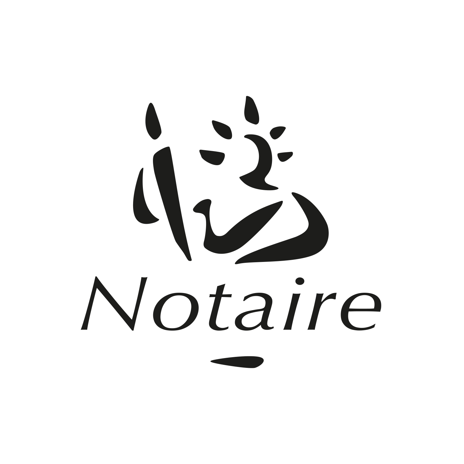 logo marianne noir et blanc