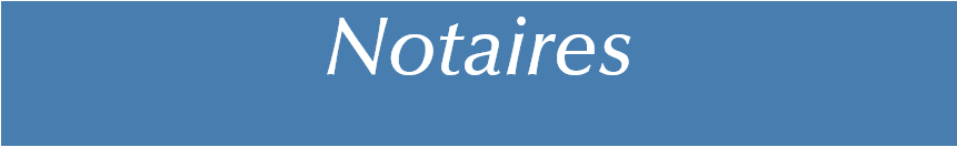 Notaires