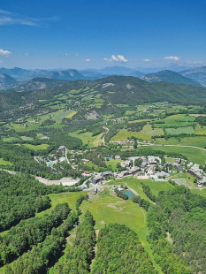Vue La station de Montclar