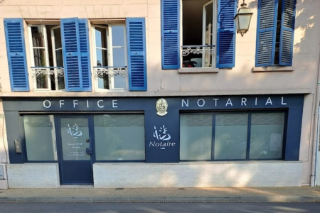 Façade étude VLB NOTAIRES Sylvia HENRY et Cécile VANHEMS